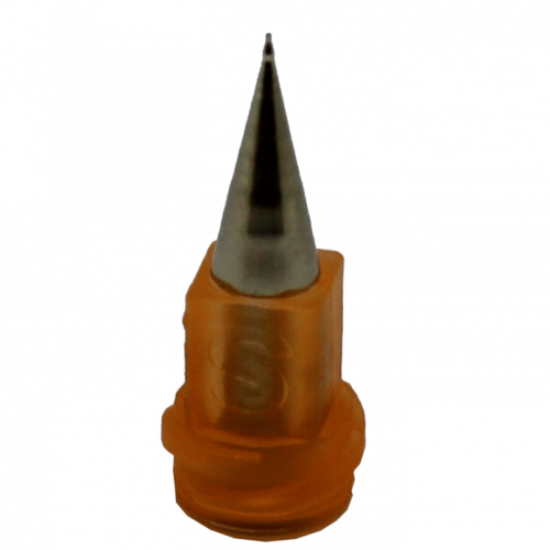 Fisnar 100m Orange Micron-S Micro Bore Nozzle - 5 Pack