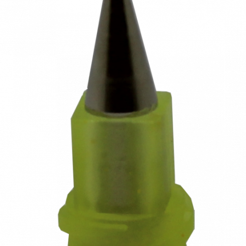 Fisnar 50m Yellow Micron-S Micro Bore Nozzle - 5 Pack