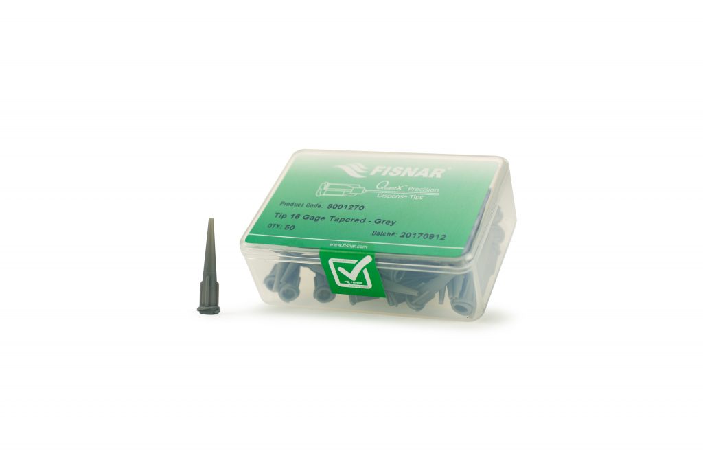 Fisnar Quantx™ 16ga Grey 0 047 I D Tapered Tip 50 Pack Order Now From Ellsworth Adhesives