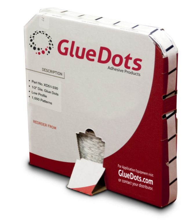 Glue Dots - 8000 Low Tack with 9mm Diameter