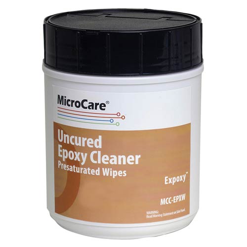 MCC-EPXW Uncured Epoxy Cleaner Presaturated Wipes ExPoxy